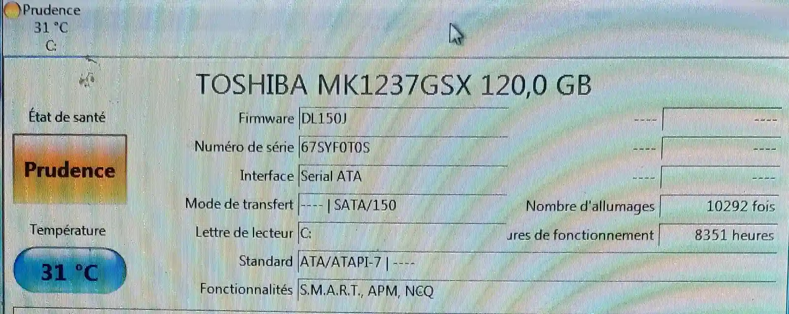Image de ACER installation SSD <br><br> Nettoyage - pâte thermique