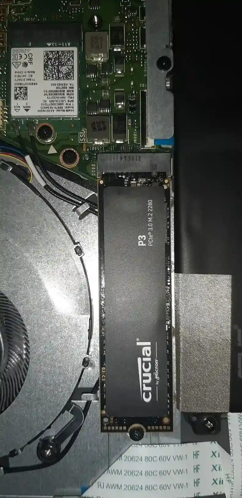 Image de  ASUS <br><br> Intallation SSD M2 NVME